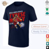 Tyrese Maxey Philadelphia 76ers basketball player slant signature shirt