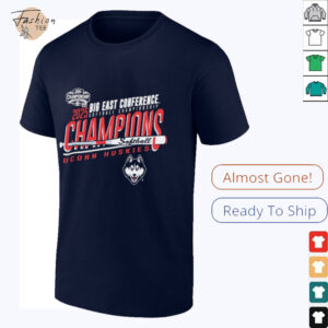 UConn Huskies 2025 Big East Softball Champions shirt