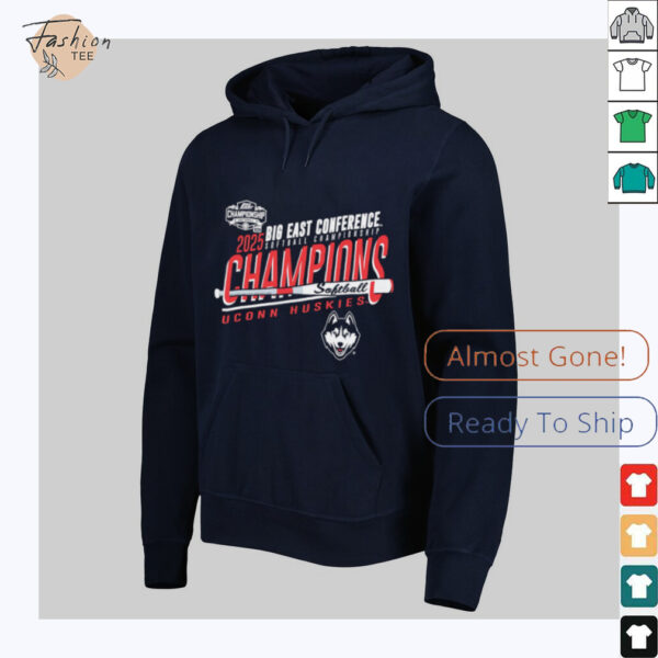 UConn Huskies 2025 Big East Softball Champions shirt