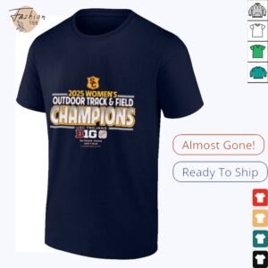 USC Trojans Are Your 2025 Big Ten Conference Women’s Outdoor Track And Field Champions Vintage T Shirt