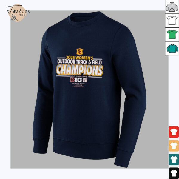 USC Trojans Are Your 2025 Big Ten Conference Women’s Outdoor Track And Field Champions Vintage T Shirt