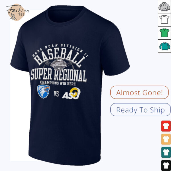 UT Tyler Partners vs Angelo State Rams NCAA Division II Baseball Super Regional Champion Win Here 2025 shirt