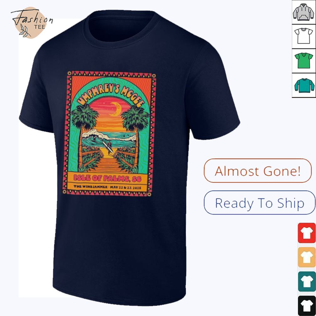 Umphrey’s McGee 2 Nights At The Windjammer In Isle of Palms SC On May 22 23 2025 T shirts Umphrey’s McGee 2 Nights At The Windjammer In Isle of Palms SC On May 22 23 2025 T shirts