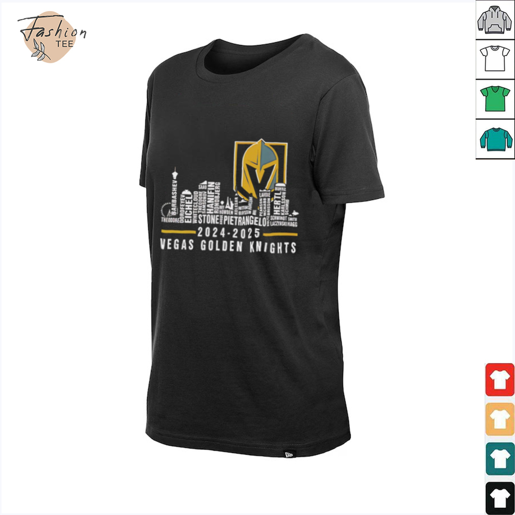 Vegas Golden Knights 2024 2025 players names Skyline City shirt Vegas Golden Knights 2024 2025 players names Skyline City shirt