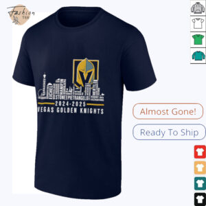 Vegas Golden Knights 2024 2025 players names Skyline City shirt