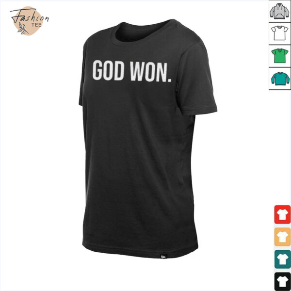 Vitor Belfort wearing God won shirt