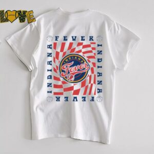 WNBA Indiana Fever Retro Wavy Checkerboard shirt