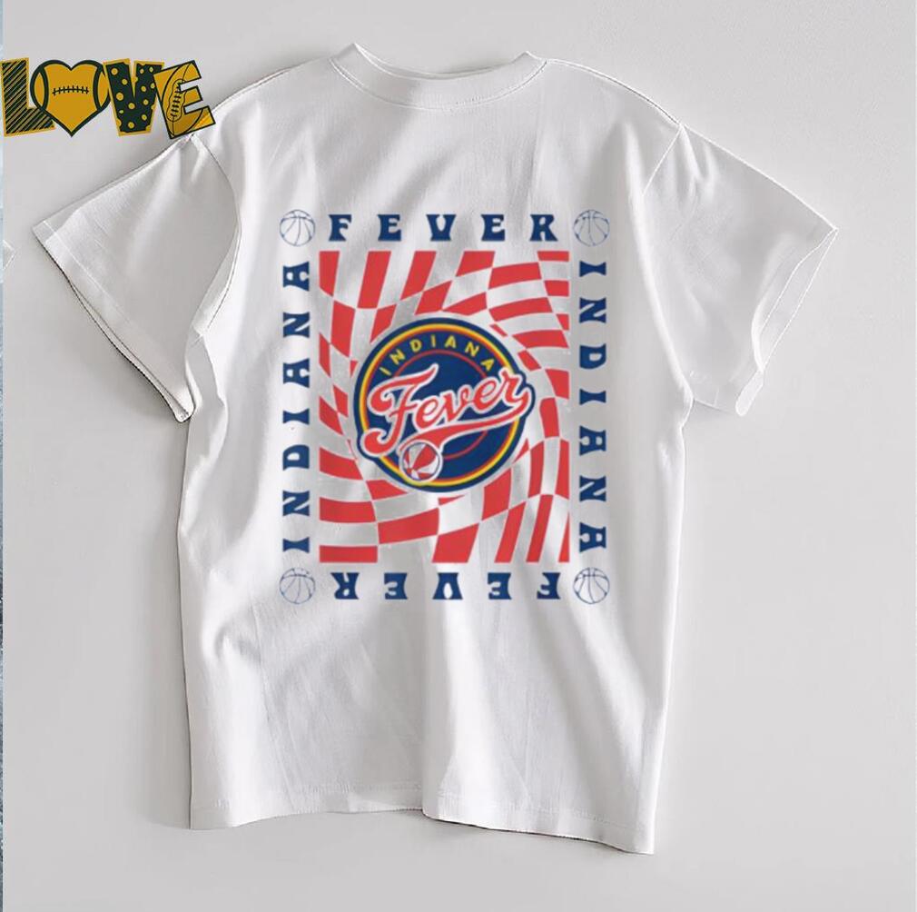 WNBA Indiana Fever Retro Wavy Checkerboard shirt WNBA Indiana Fever Retro Wavy Checkerboard shirt