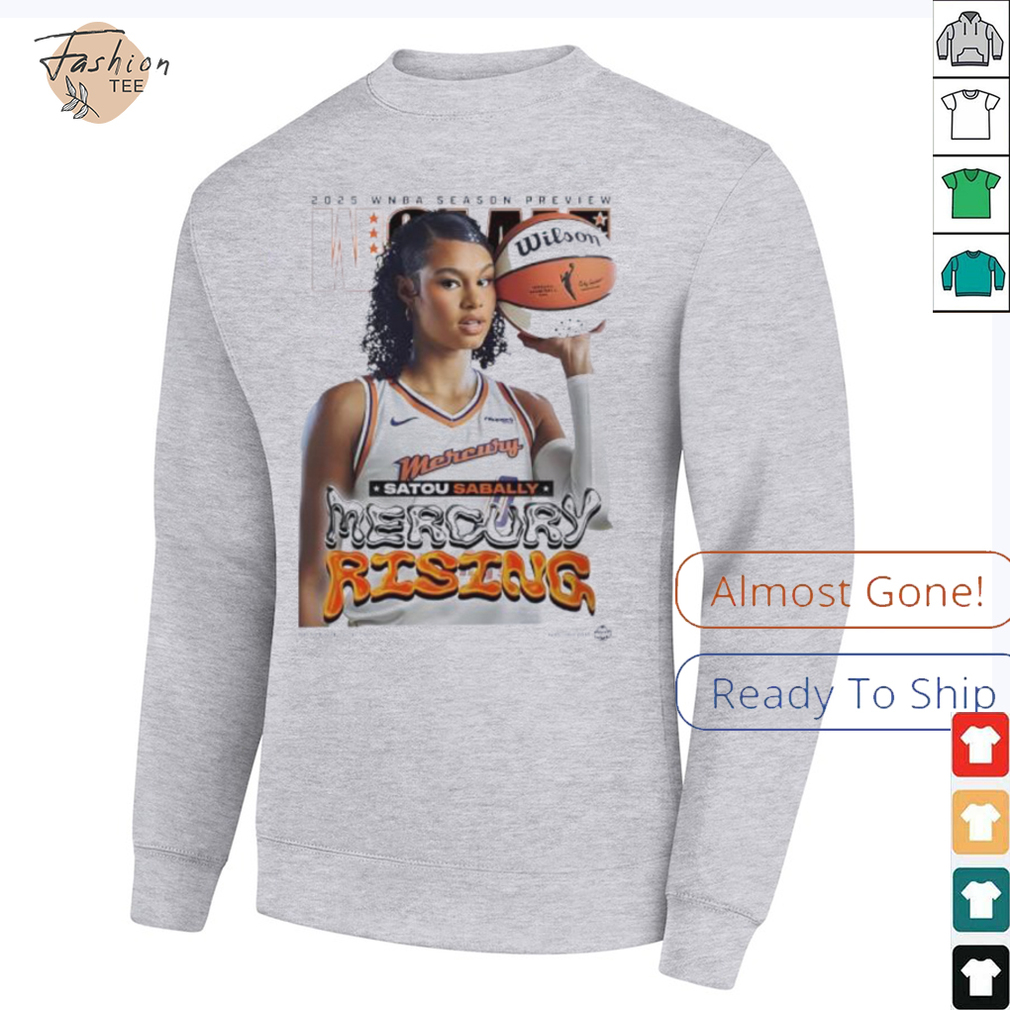 WSLAM Satou Sabally Heavy SLAM 256 The Phoenix Mercury Rising 2025 WNBA Season shirt WSLAM Satou Sabally Heavy SLAM 256 The Phoenix Mercury Rising 2025 WNBA Season shirt