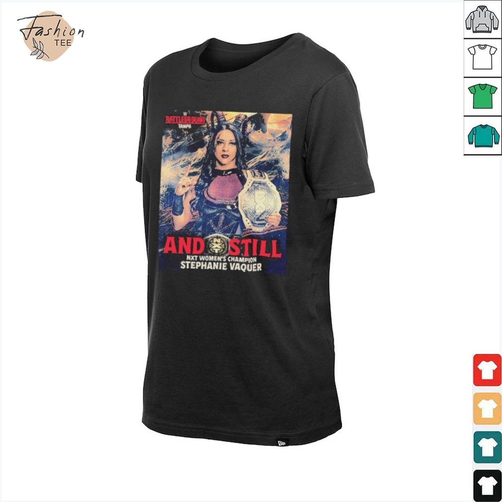 WWE NXT Battleground Tampa NXT Women’s Champion Stephanie Vaquer T shirts WWE NXT Battleground Tampa NXT Women’s Champion Stephanie Vaquer T shirts