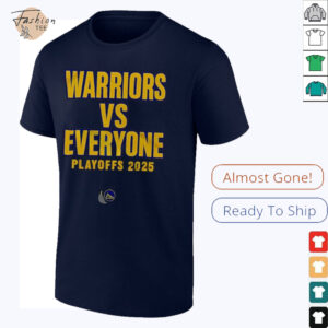 Warriors Vs Everyone Statement Playoffs Retro Shirt