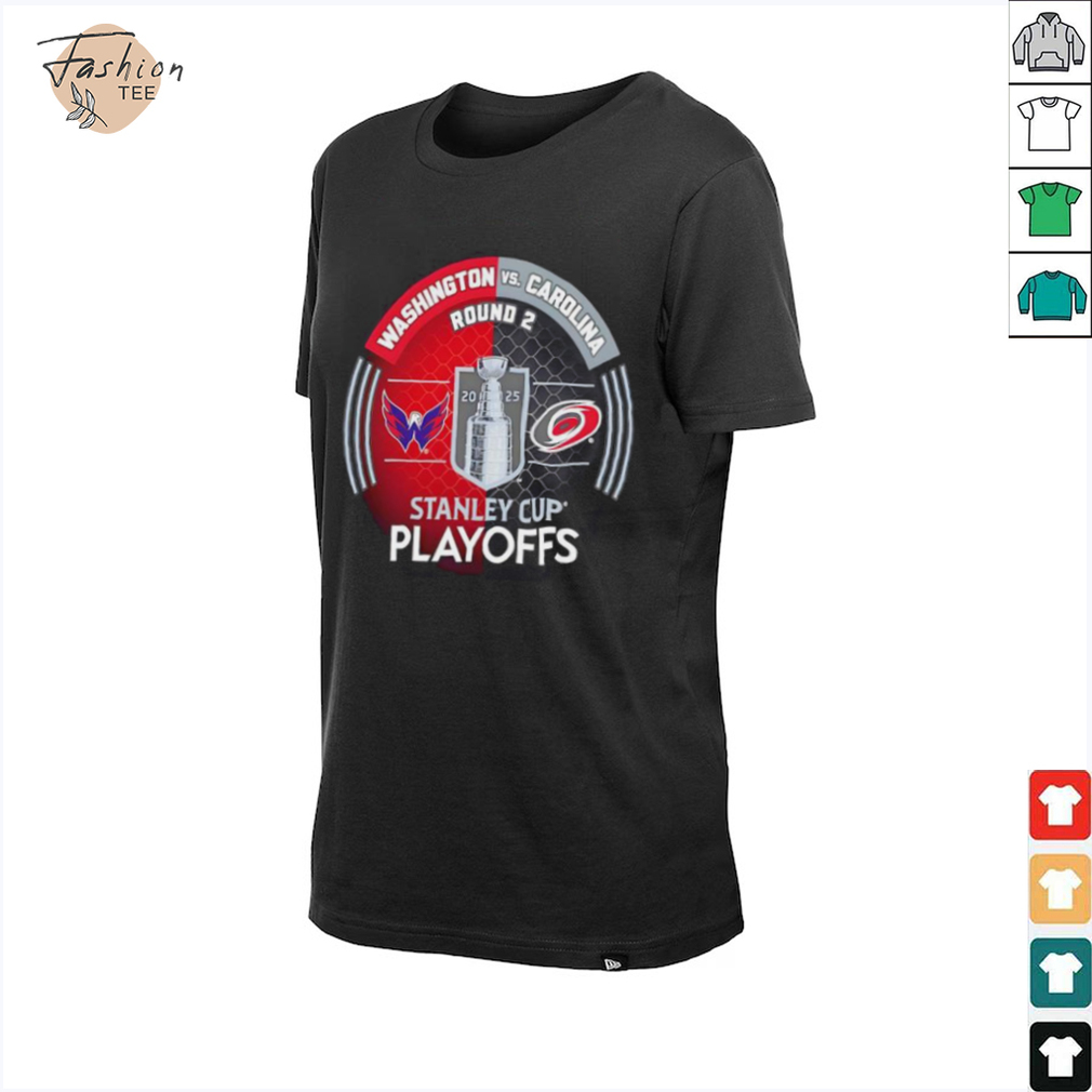 Washington Capitals vs. Carolina Hurricanes Inglasco 2025 Stanley Cup Playoffs Second Round Dueling Match Up Hockey shirt Washington Capitals vs. Carolina Hurricanes Inglasco 2025 Stanley Cup Playoffs Second Round Dueling Match Up Hockey shirt