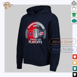 Washington Capitals vs. Carolina Hurricanes Inglasco 2025 Stanley Cup Playoffs Second Round Dueling Match Up Hockey shirt