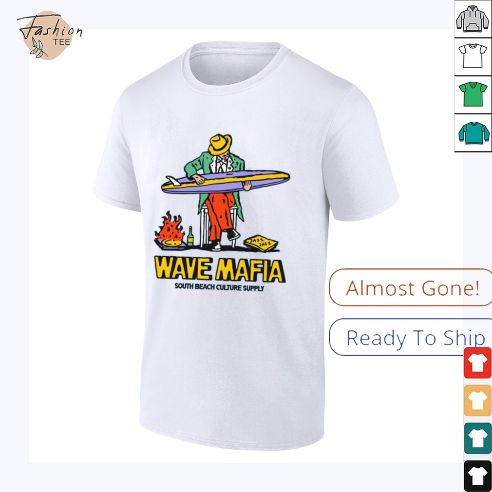 Wave Mafia South Beach Culture Supply T Shirt Wave Mafia South Beach Culture Supply T Shirt
