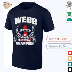 Webb washed up champion 3X 2025 shirt