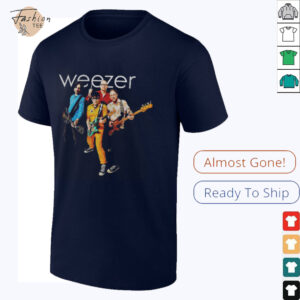 Weezer Band Photo T Shirt