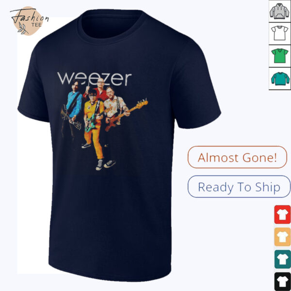 Weezer Band Photo T Shirt