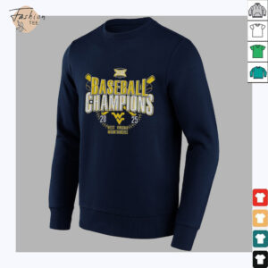 West Virginia Mountaineers Baseball Champions 2025 black shirt