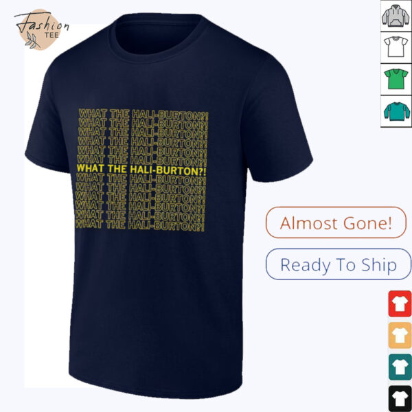 What the Hali Burton shirt