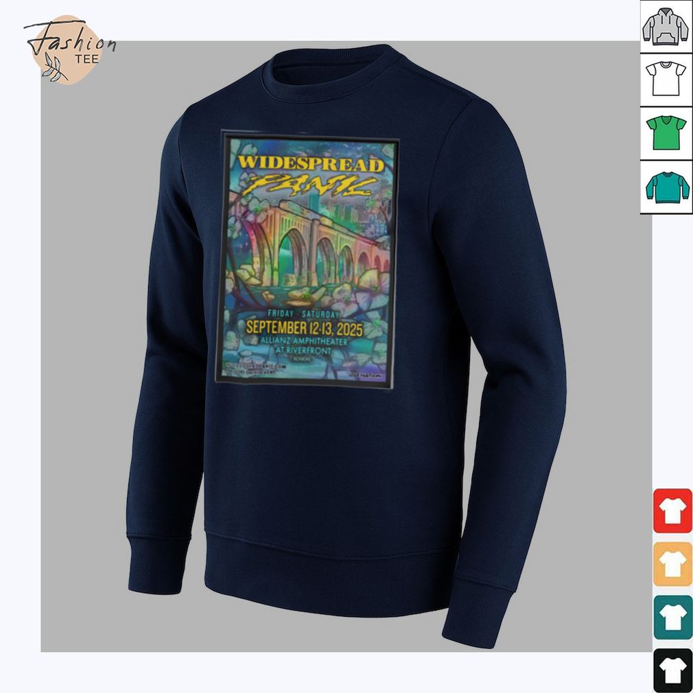 Widespread Panic Allianz Amphitheater Riverfront Richmond VA Sep 12 13 2025 Shirt Widespread Panic Allianz Amphitheater Riverfront Richmond VA Sep 12 13 2025 Shirt