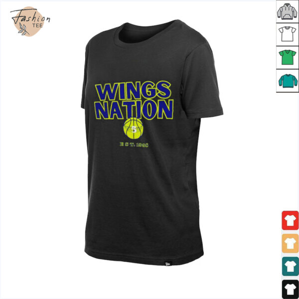 Wings nation Paige Bueckers 5 Dallas Wings est 1998 shirt