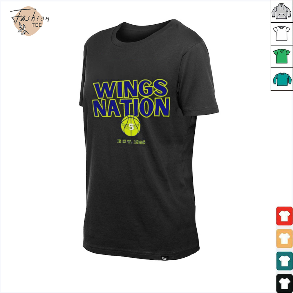 Wings nation Paige Bueckers 5 Dallas Wings est 1998 shirt Wings nation Paige Bueckers 5 Dallas Wings est 1998 shirt