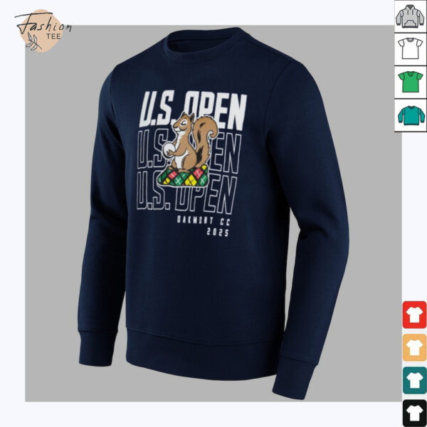 Youth 2025 U.S. Open Under Armour Navy Tech T Shirt_34_11zon