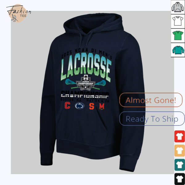 2025 NCAA Men’s Lacrosse Championship 4 Team T Shirt Final Four Lacrosse Shirt