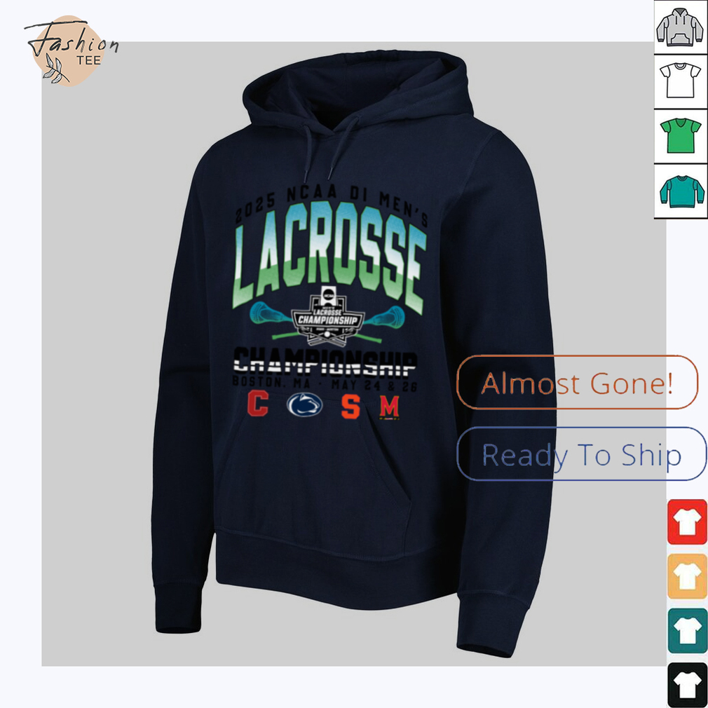 2025 NCAA Men’s Lacrosse Championship 4 Team T Shirt Final Four Lacrosse Shirt - Lifestyle Shot