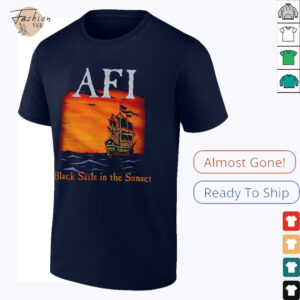 AFI black sails in the sunset shirt