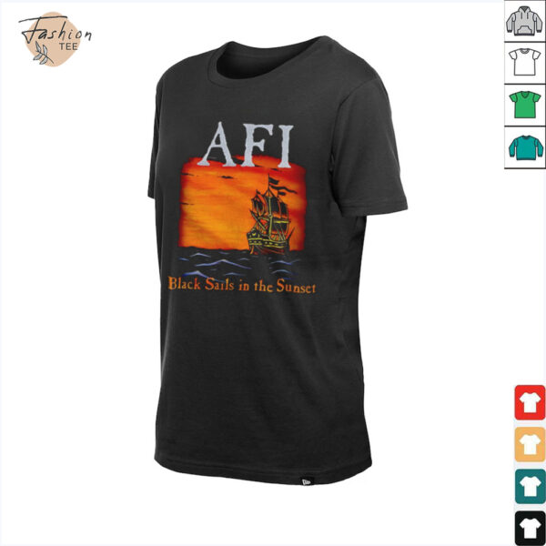 AFI black sails in the sunset shirt