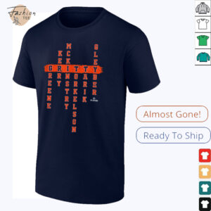 Acrostic Greene Tarik Gleyber Gritty Detroit Baseball MLBPA T Shirt