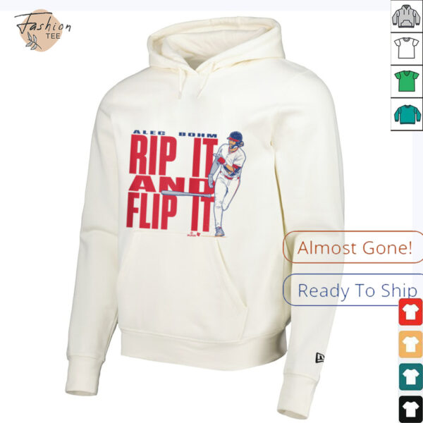 Alec Bohm   Rip It & Flip It   Philadelphia Baseball  shirt
