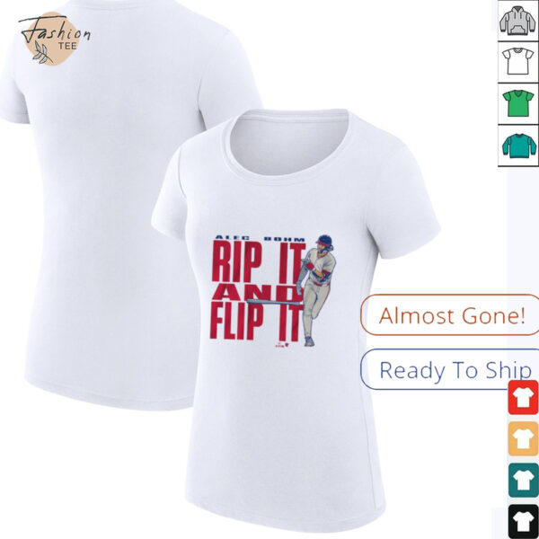 Alec Bohm Rip it & Flip It Shirt Philadelphia