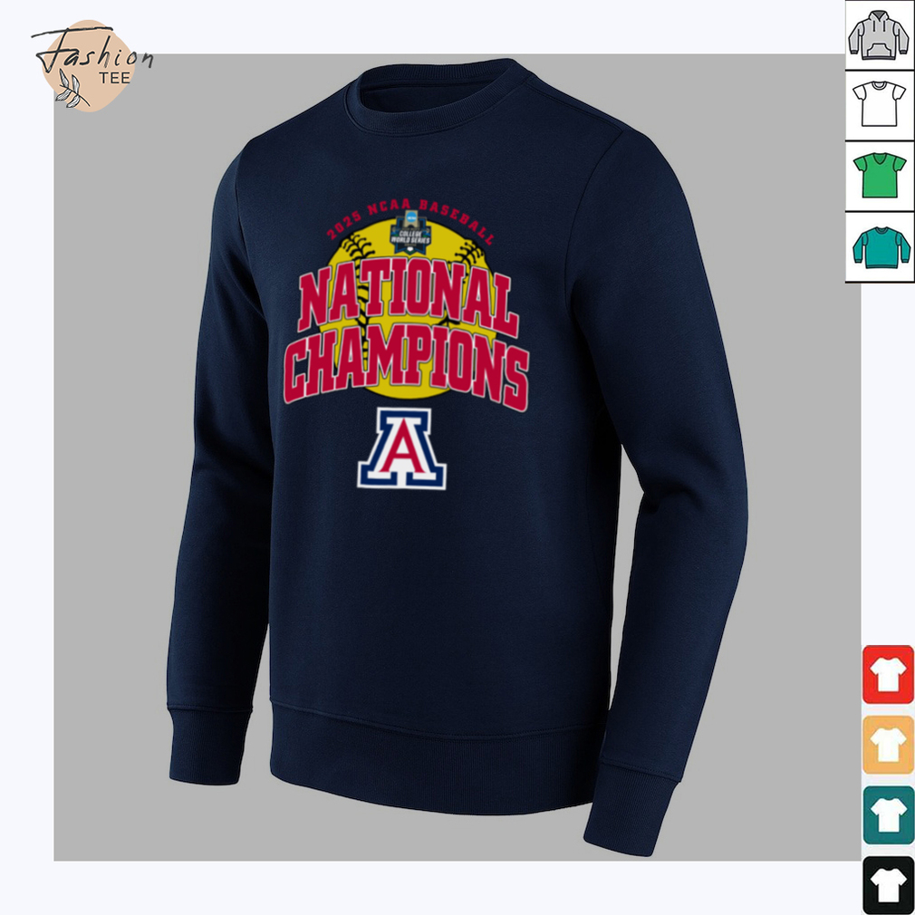 Arizona Wildcats 2025 NCAA Baseball College World Series Champions T Shirt