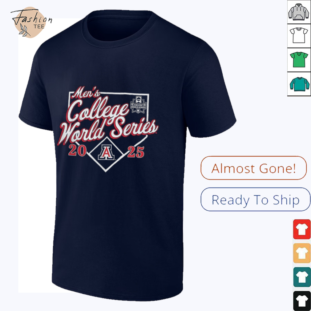 Arizona Wildcats 2025 NCAA Baseball Men’s College World Series shirt Arizona Wildcats 2025 NCAA Baseball Men’s College World Series shirt
