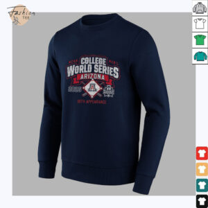 Arizona Wildcats NCAA Men’s College World Series Bound 2025 19th Appearance shirt