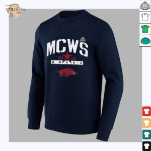 Arkansas Razorbacks College World Series 2025 MCWS Baseball T Shirt