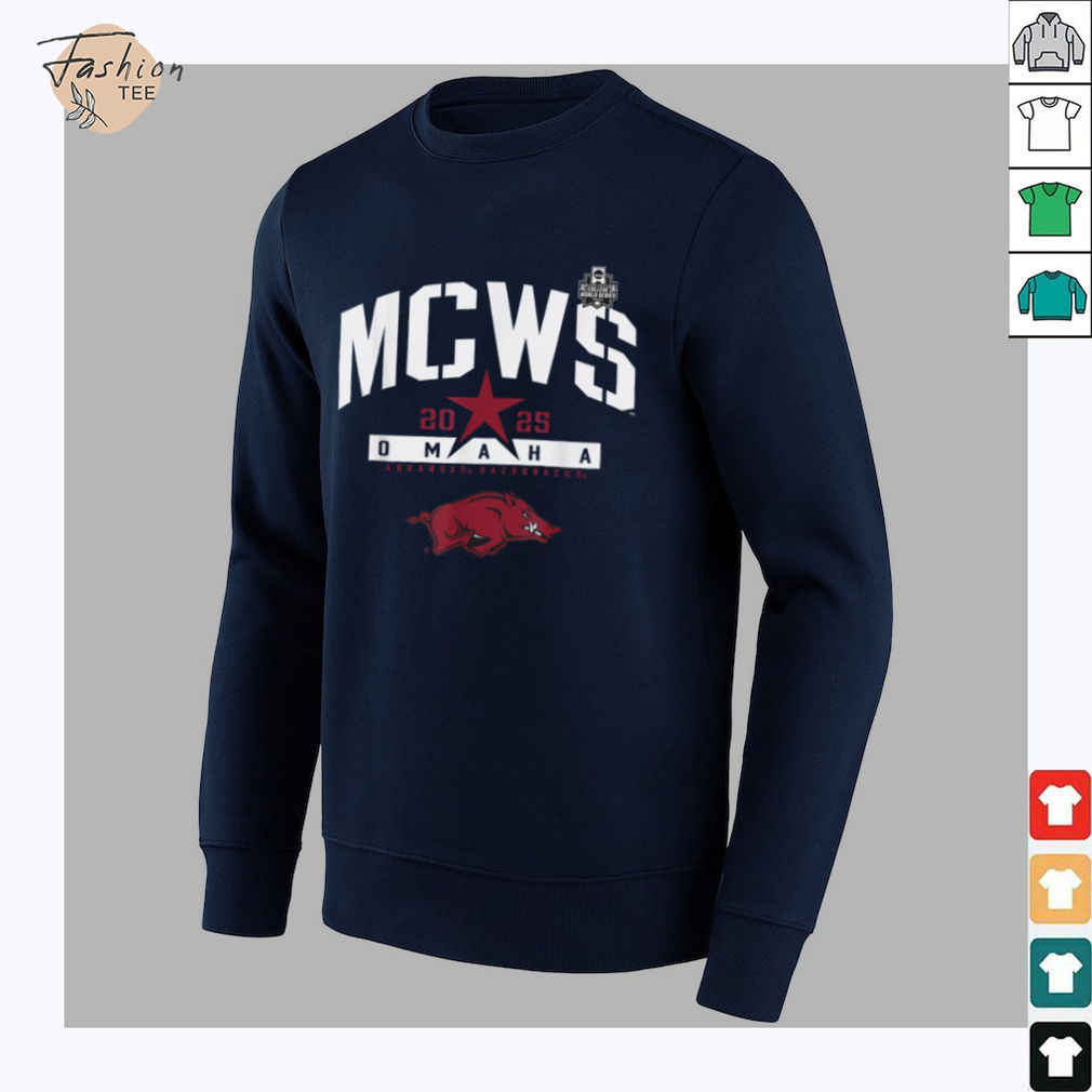 Arkansas Razorbacks College World Series 2025 MCWS Baseball T Shirt Arkansas Razorbacks College World Series 2025 MCWS Baseball T Shirt