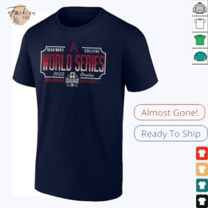 Arkansas Razorbacks MCWS 2025 College World Series Baseball T Shirt