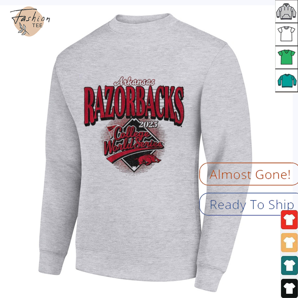 Arkansas Razorbacks MLB Baseball 2025 College World Series shirt Arkansas Razorbacks MLB Baseball 2025 College World Series shirt