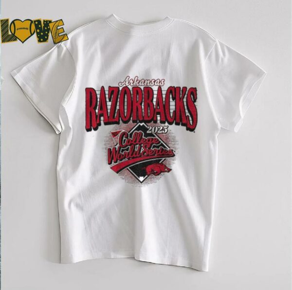 Arkansas Razorbacks MLB Baseball 2025 College World Series shirt