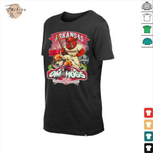 Arkansas Razorbacks Stomp Tennessee Volunteers NCAA 2025 College World Series Mascot T shirts