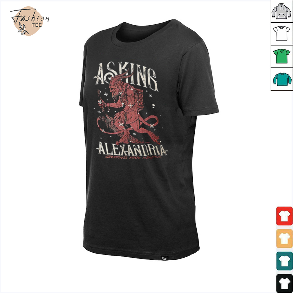 Asking Alexandria greetings from krampus shirt Asking Alexandria greetings from krampus shirt