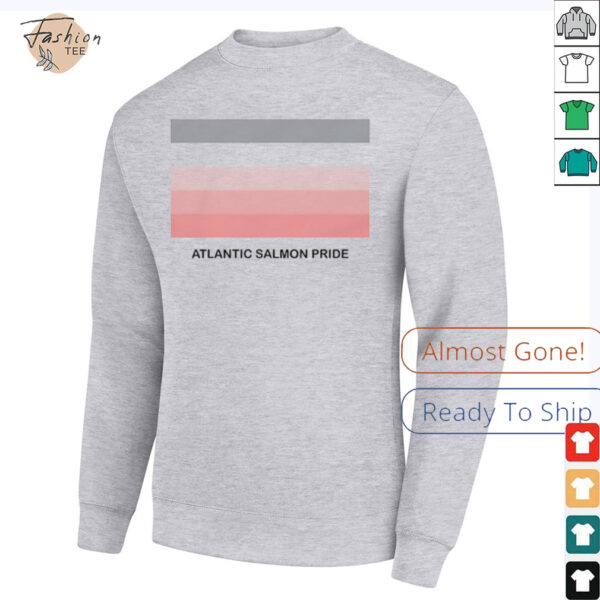 Atlantic salmon pride shirt