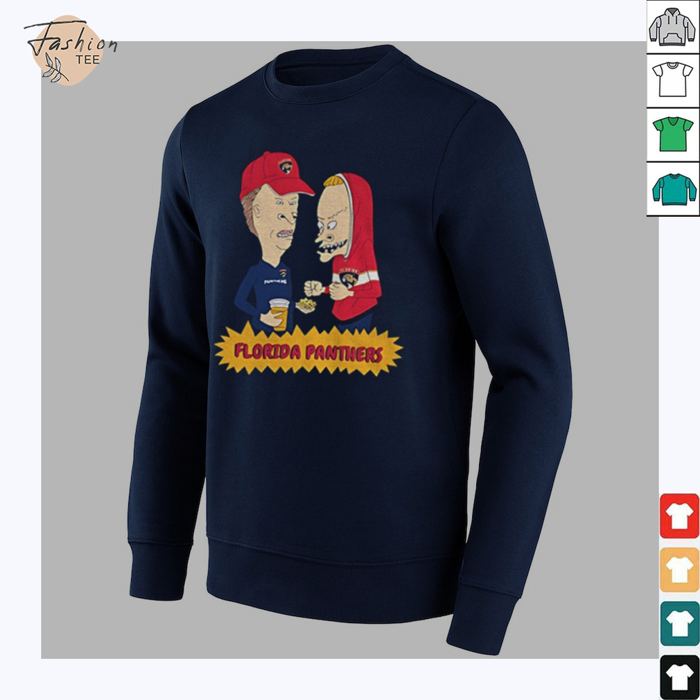Beavis and Butt Head Florida Panthers NHL Hockey shirt Beavis and Butt Head Florida Panthers NHL Hockey shirt