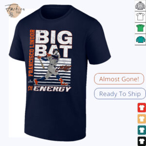 Big Bat Energy Francisco Lindor New York Baseball MLBPA T Shirt