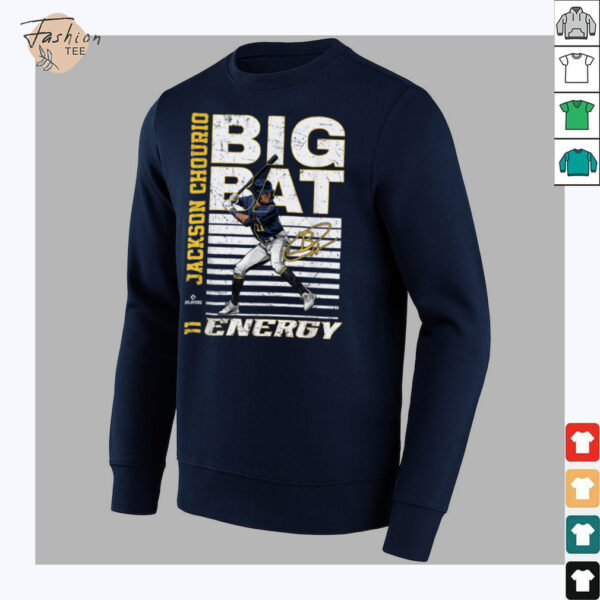 Big Bat Energy Jackson Chourio Milwaukee Baseball MLBPA T Shirt