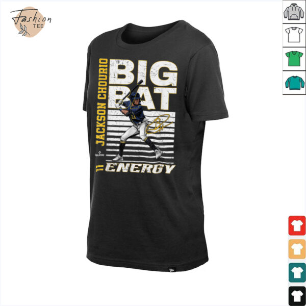 Big Bat Energy Jackson Chourio Milwaukee Baseball MLBPA T Shirt