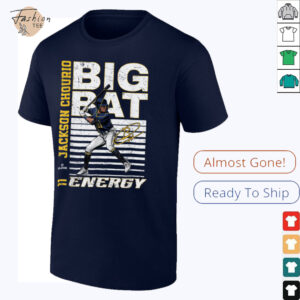 Big Bat Energy Jackson Chourio Milwaukee Baseball MLBPA T Shirt